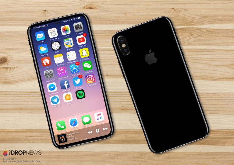 iPhone 8 อยู่ในขั้นตอนการตรวจสอบงานออกแบบ ใช้กรอบสแตนเลส, กล้องหลัง 2