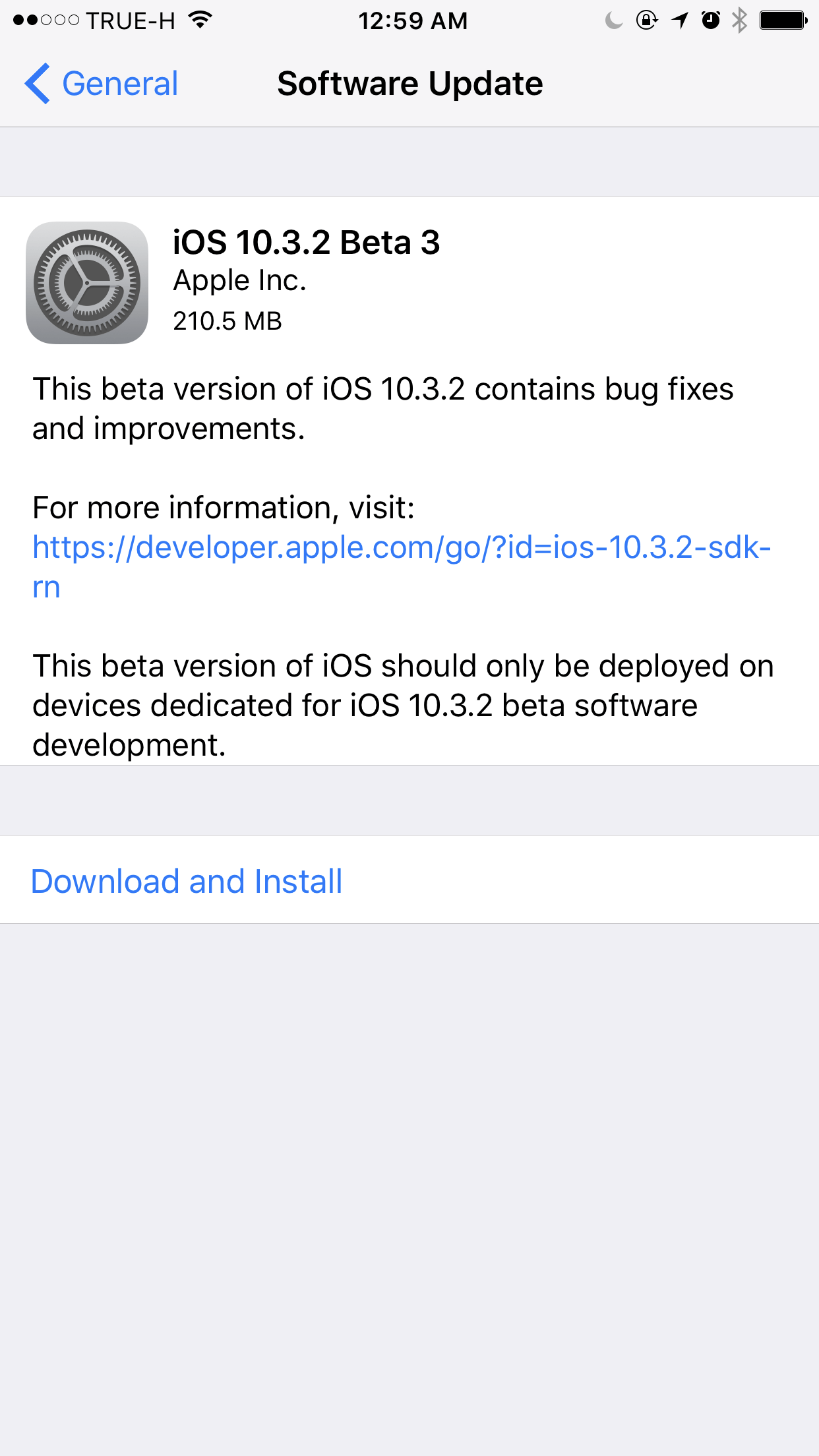 ios 10.3.2 beta 3 seed