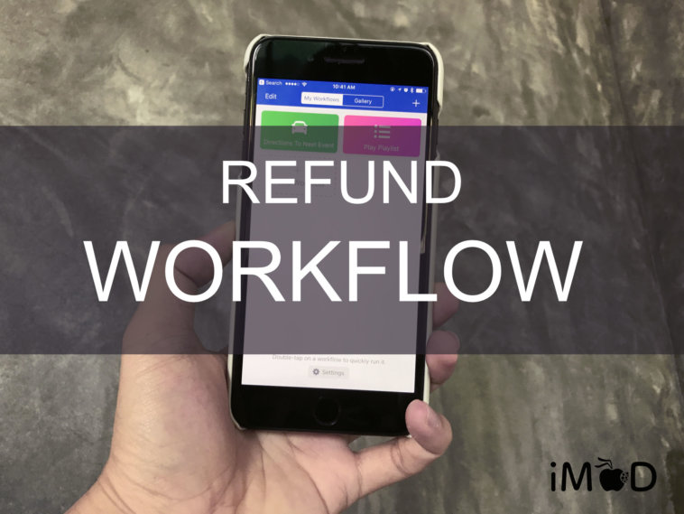 refund workflow app