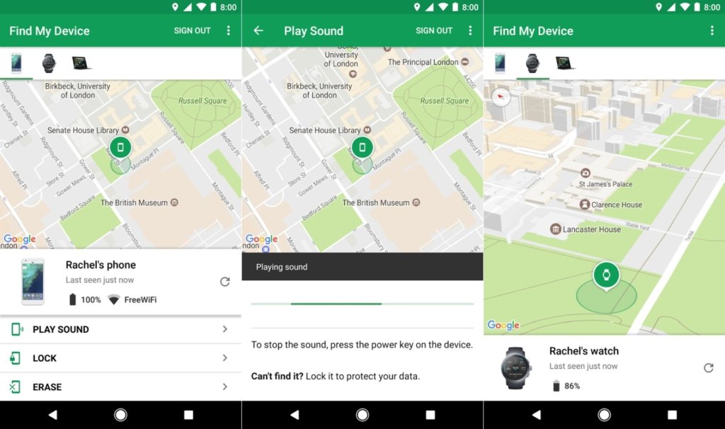 เปิดตัวชื่อใหม่ของ Android Device Manager "Find My Device"