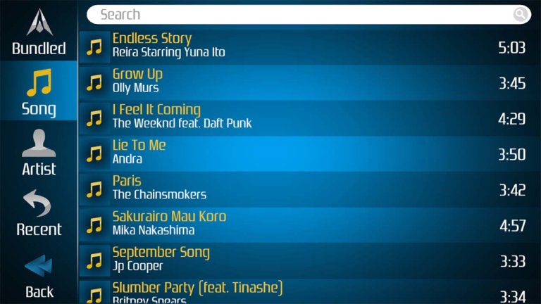 Musiverse โหลดฟรี Musiverse เปลี่ยนเพลงในมือถือให้กลายเป็นเกมยานอวกาศเก็บคะแนนสุดแนว