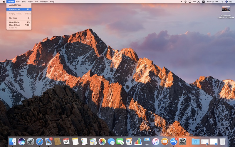 วิธีเพิ่มโฟลเดอร์ฮาร์ดดิสก์ลงหน้าจอ macOS