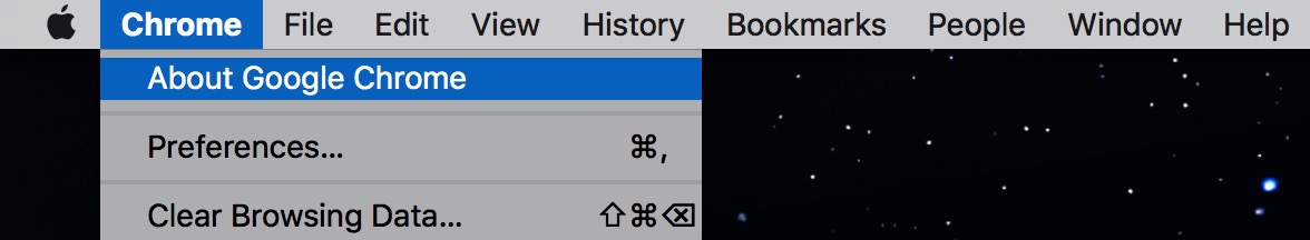 About Google Chrome