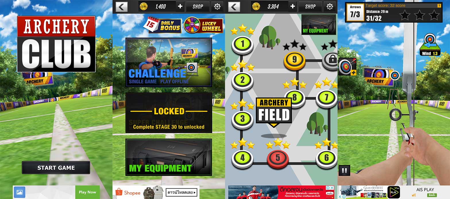 Game Archeryclub Content2