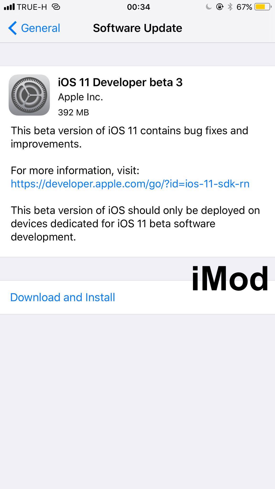 Ios 11 Beta 3