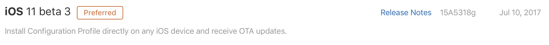 Ios 11 Developer Bete 3