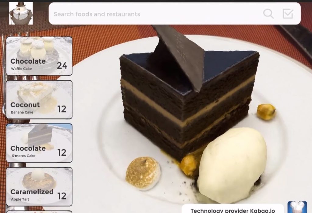Arkit Food Ordering 1 4