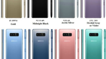 Galaxy Note 8 Color Leak 08 08 17