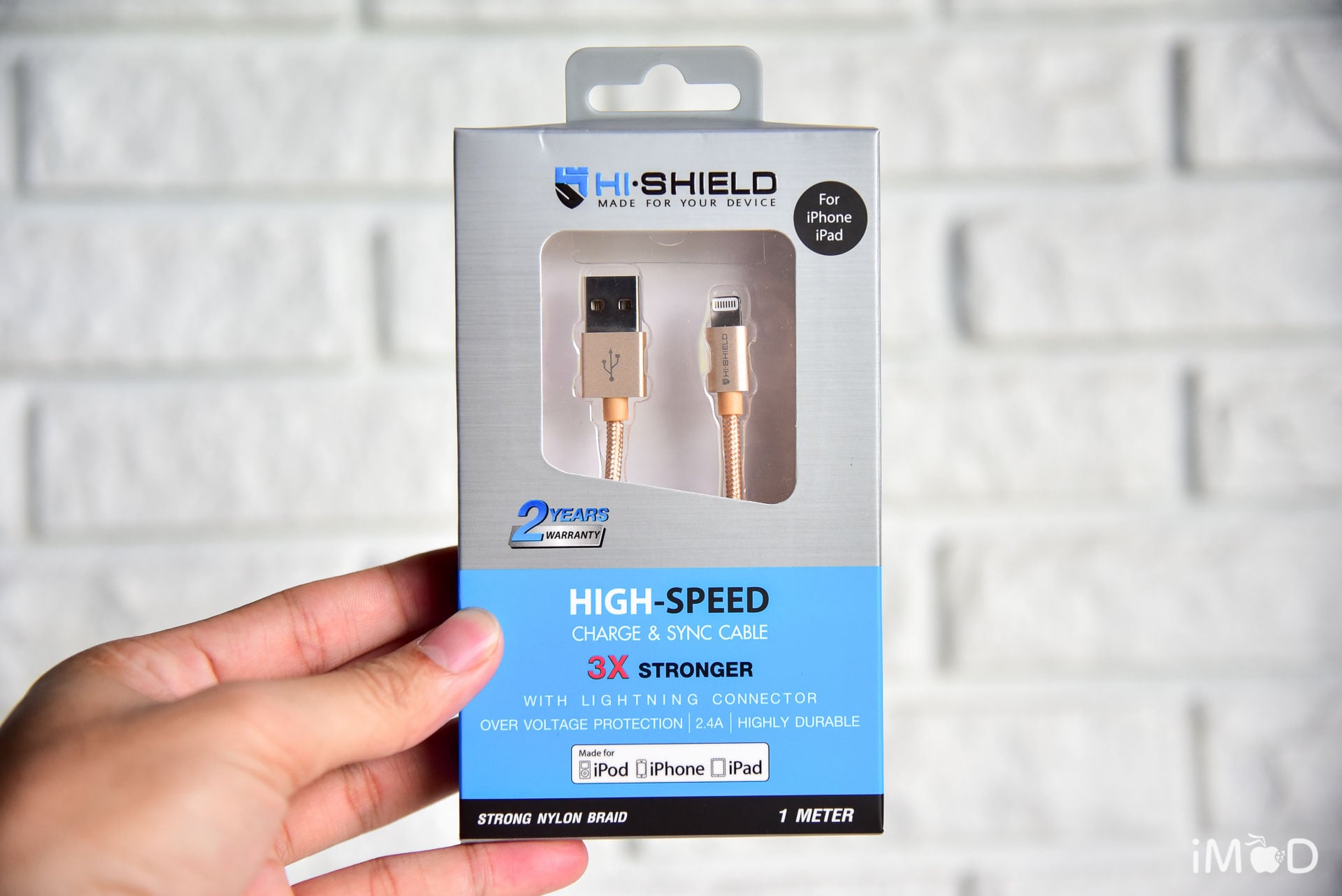 Hi Shield Sync Charge Lightning Cable 2