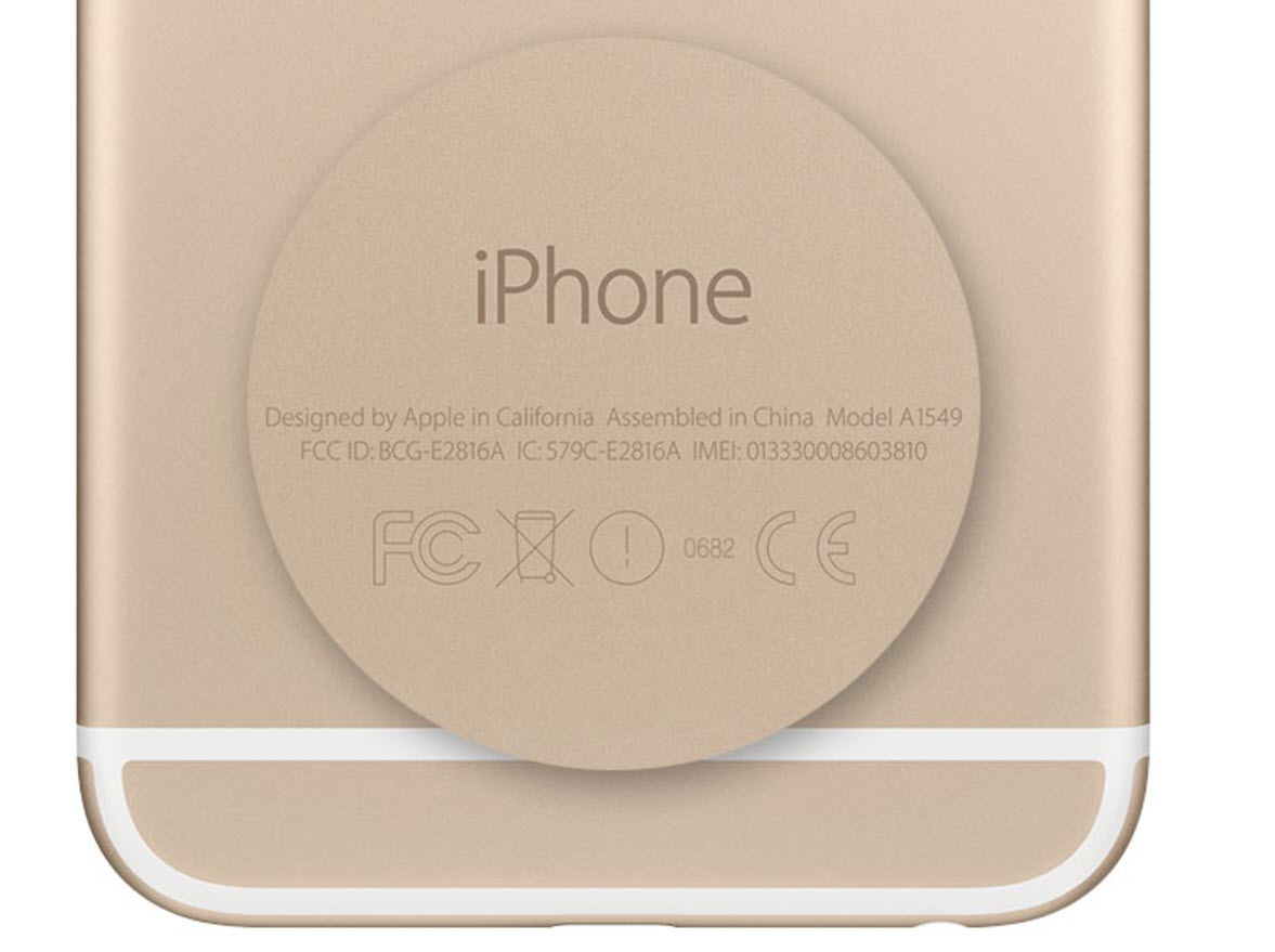 Imei Iphone Position Back