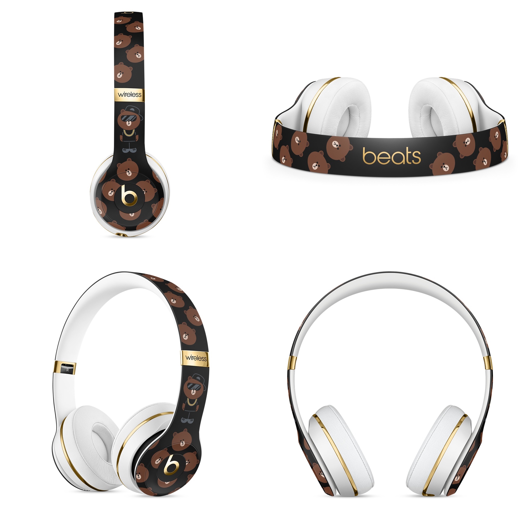 Dbeats Solo3 Wireless On Ear Line Friends Special Edition (1)