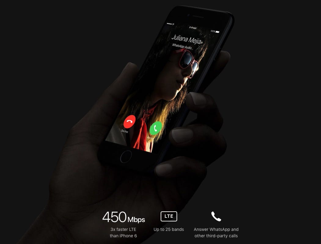 Iphone 7 Lte Speed 450mbps Spec