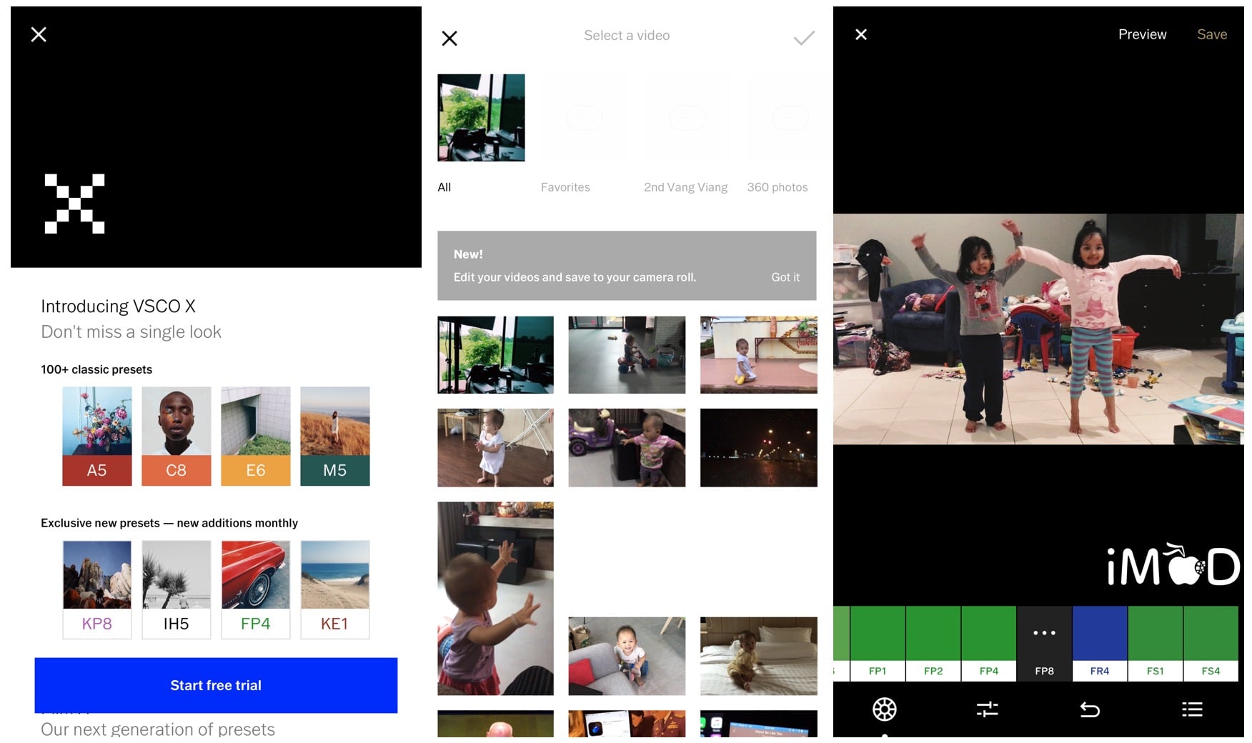 Vsco X Video Filter 2