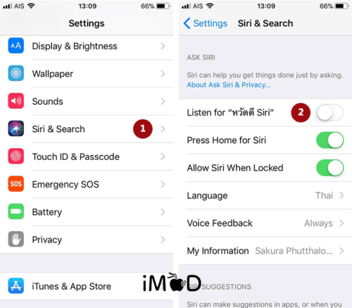 10.close Hey Siri Save Battery Ios 11