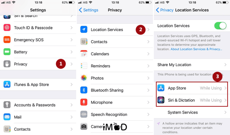 16.open Locationi Service Save Battery Ios 11