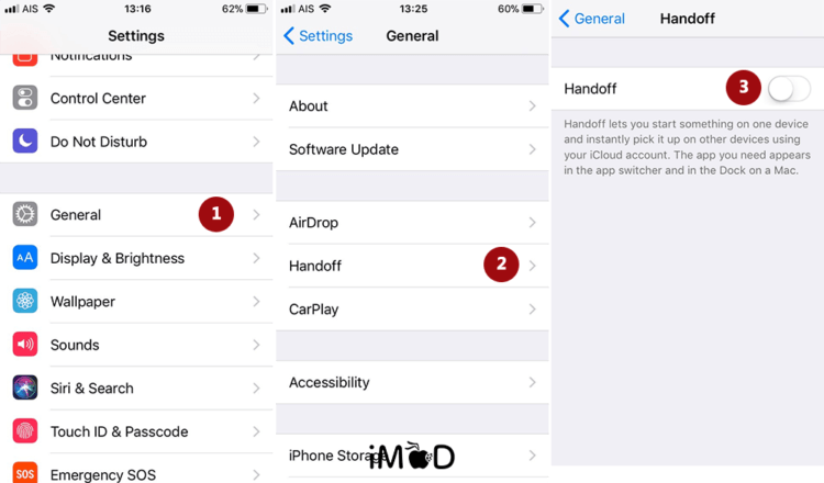 27.close Hand Off Save Battury Ios 11