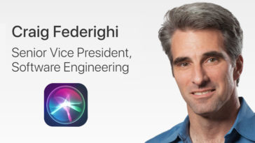 Craig Federighi Siri
