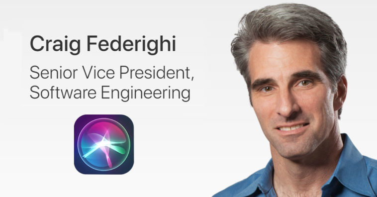 Craig Federighi Siri