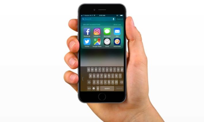 How To Enable Ios 11 One Handed Keyboard