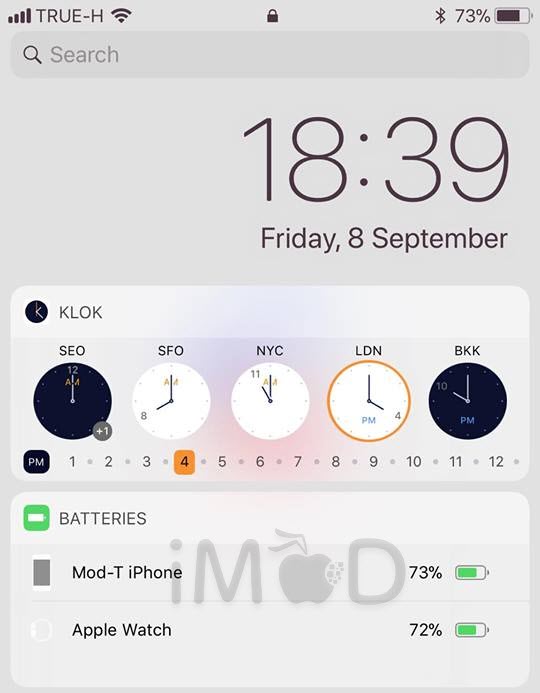 Klok Widget 2