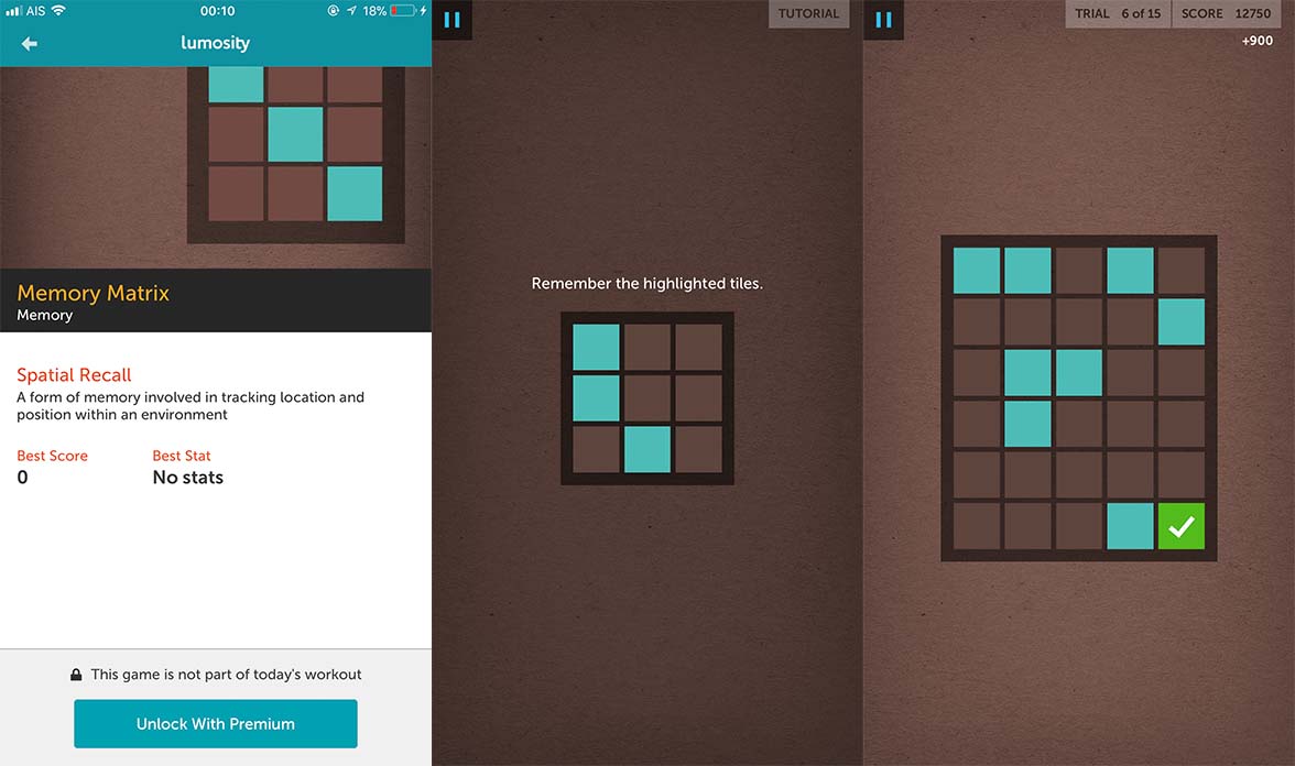 App Lumosity Content8