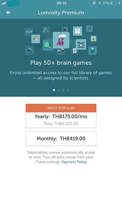 App Lumosity Content9