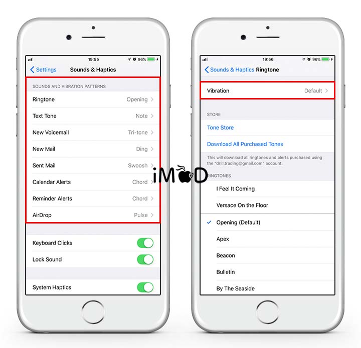 Customize Vibration Content1