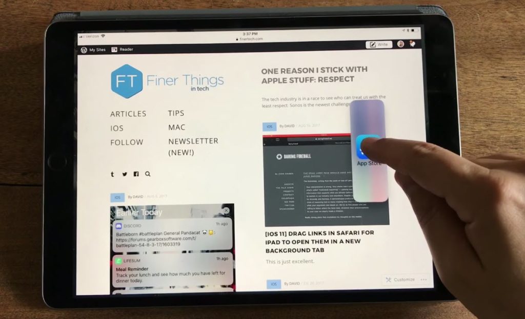 Ios11 Onehanded Multitasking Demo 1 2