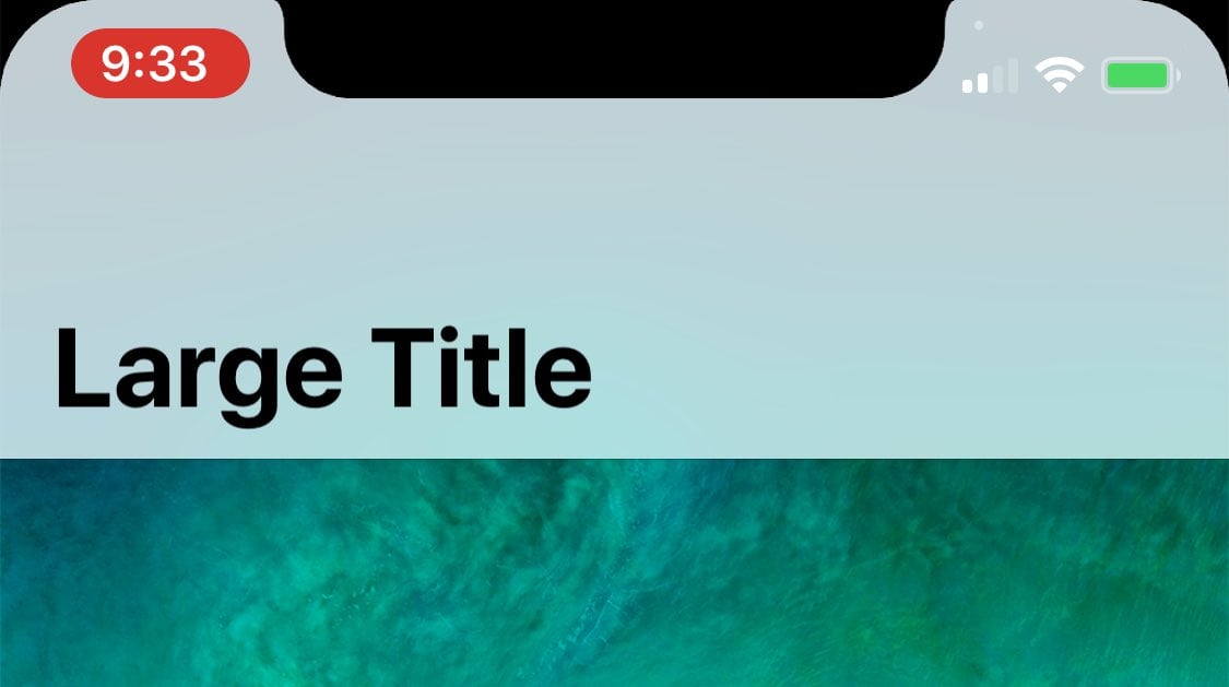Iphone X Status Bar 1