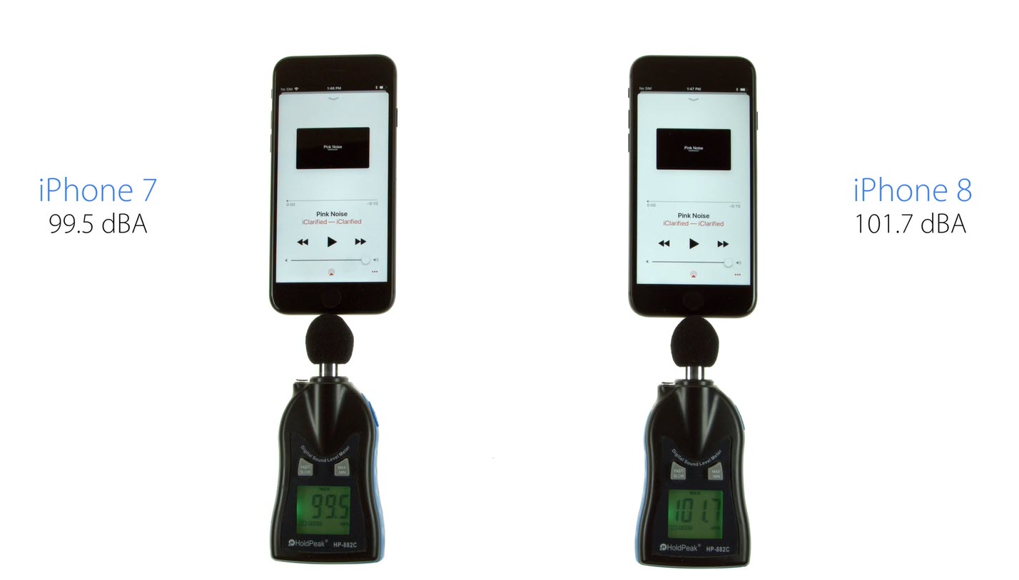 Iphone8 Iphone7 Speaker Volume Test 1