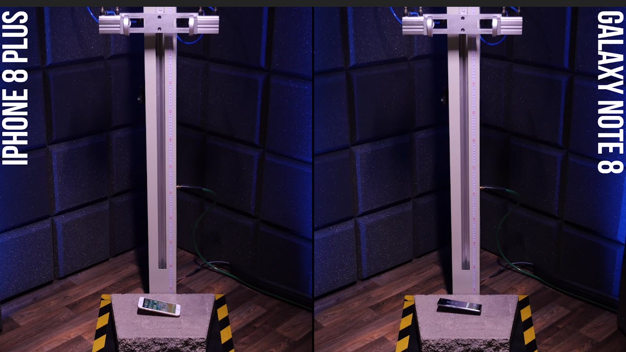 Iphone8plus Galaxynote8 Droptest 3