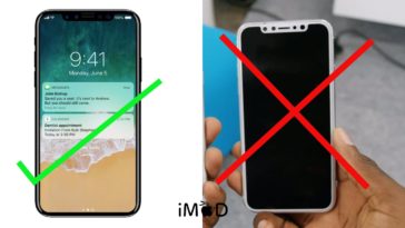 Iphone X No White Bezel
