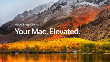 Macos High Sierra Now Available Feature
