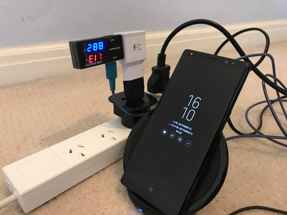 Note 8 Fast Wireless Charge
