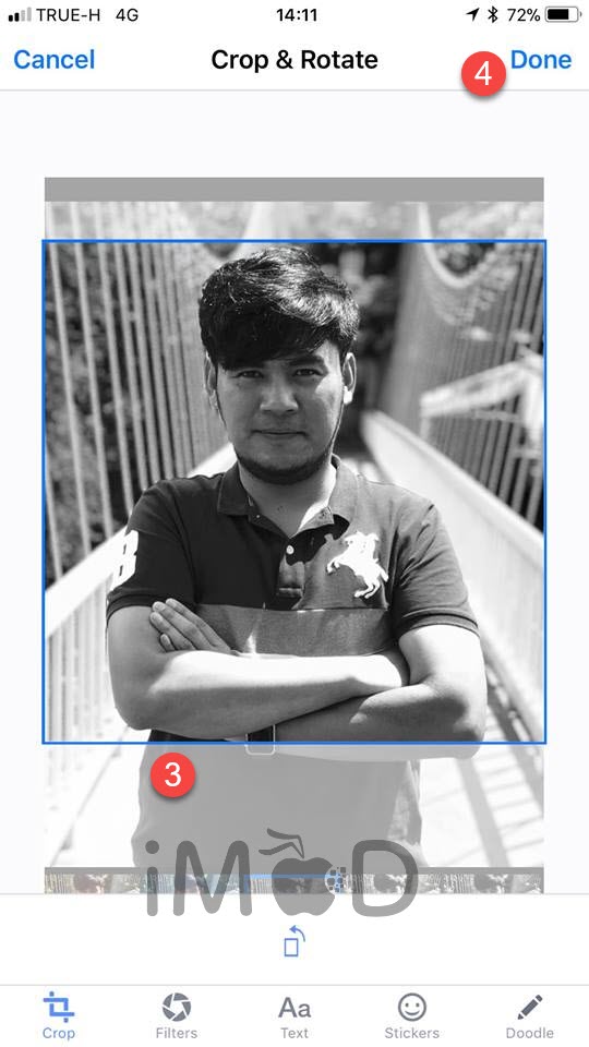 Facebook Profile Blackwhite Ribbon 4