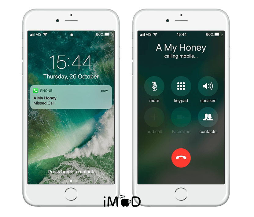 How To Protect Miss Call On The Lock Screen Iphone Ios 11 2