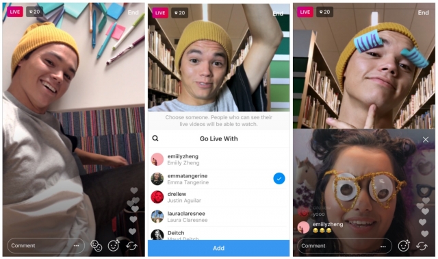 Instagram Live With Friend 1