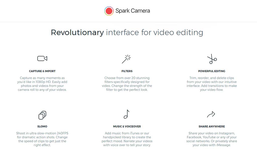 App Sparkcamera Content2