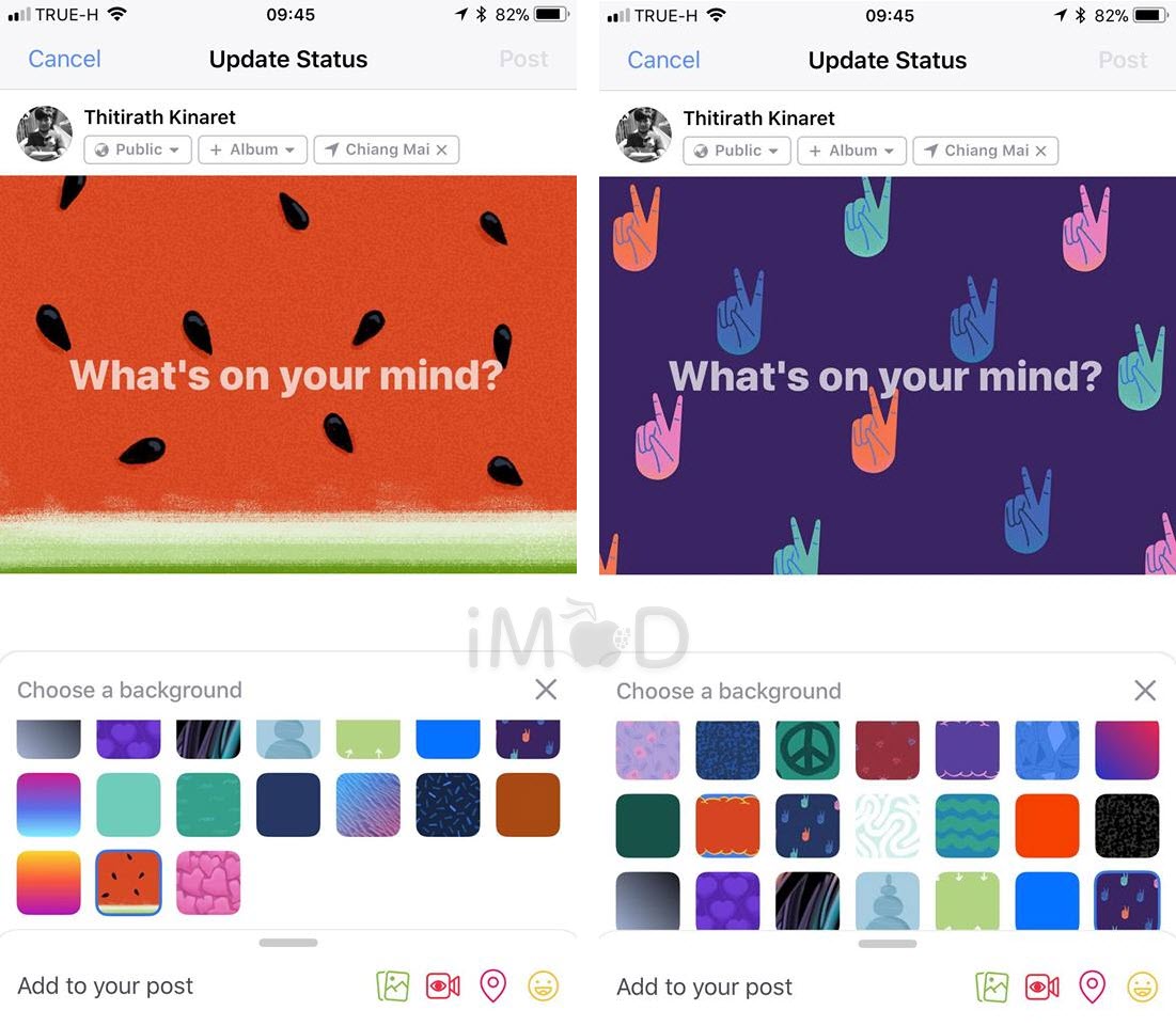 Facebook 146 Background Color 3