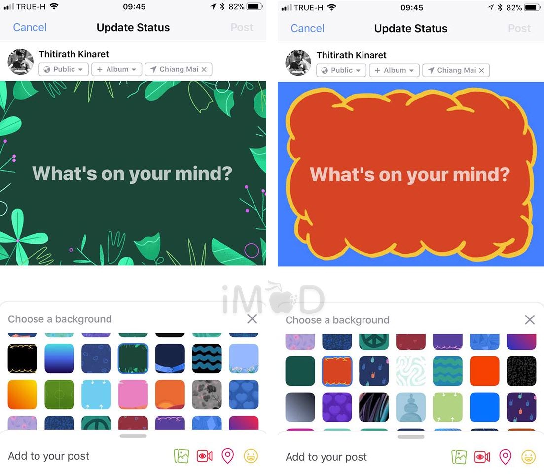 Facebook 146 Background Color 5