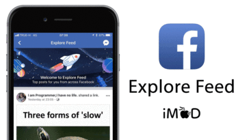 Facebook Explore Feed