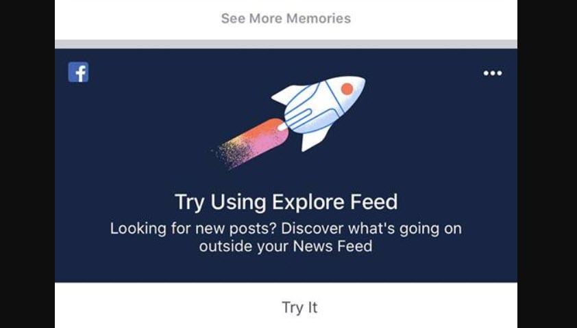Facebook Explore Feed 5