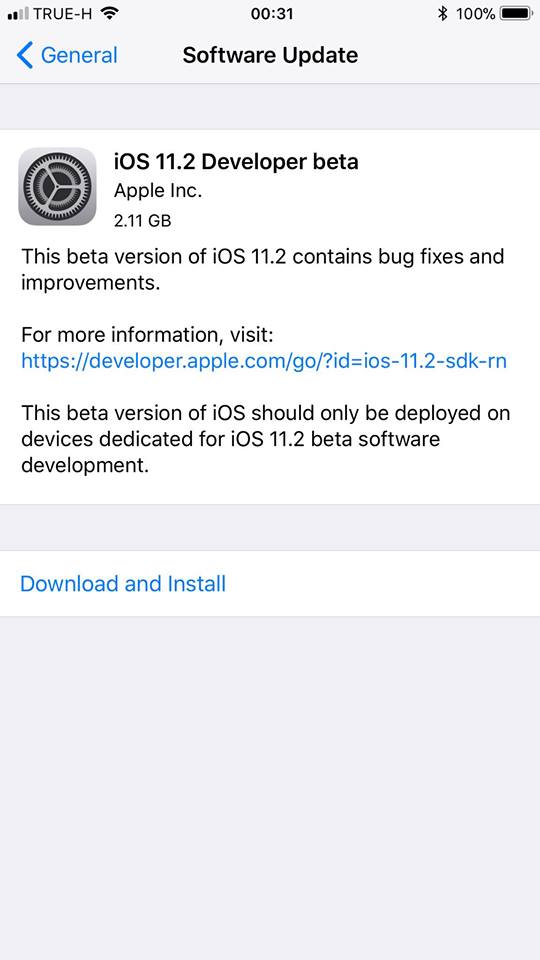 Ios11 2 Beta 1 1