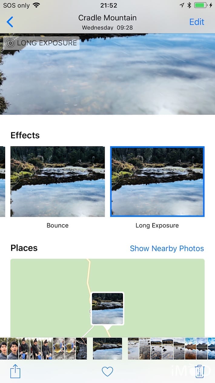 Live Photos Long Exposure Effect