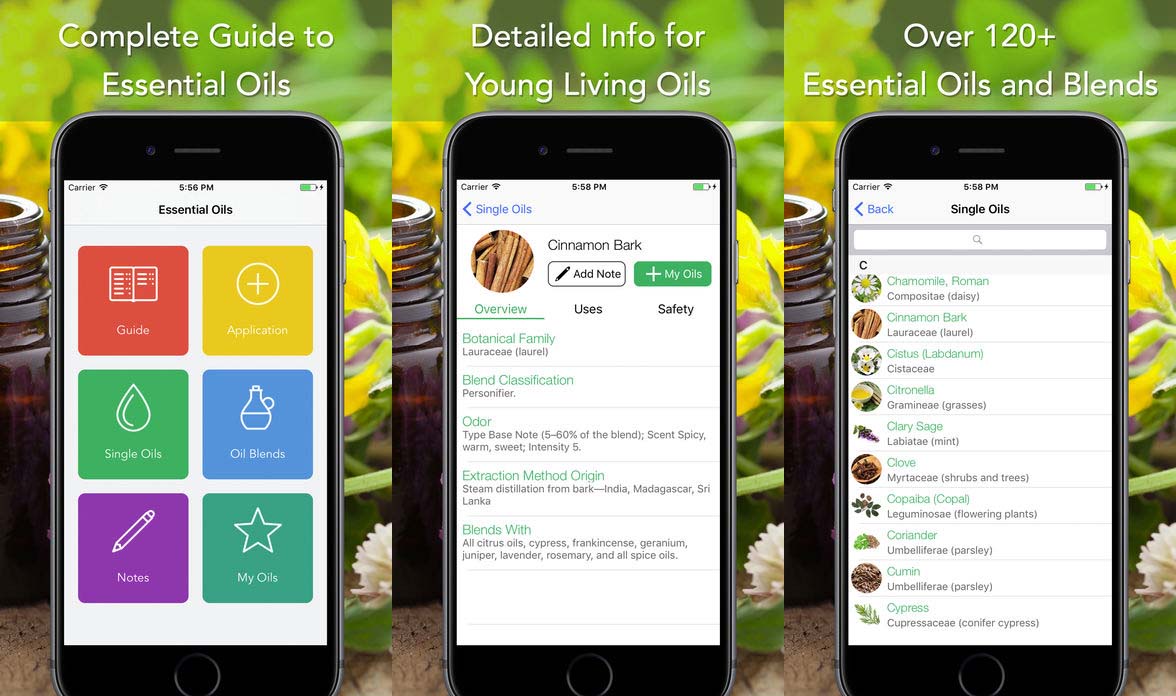 App Essentialoils Cover