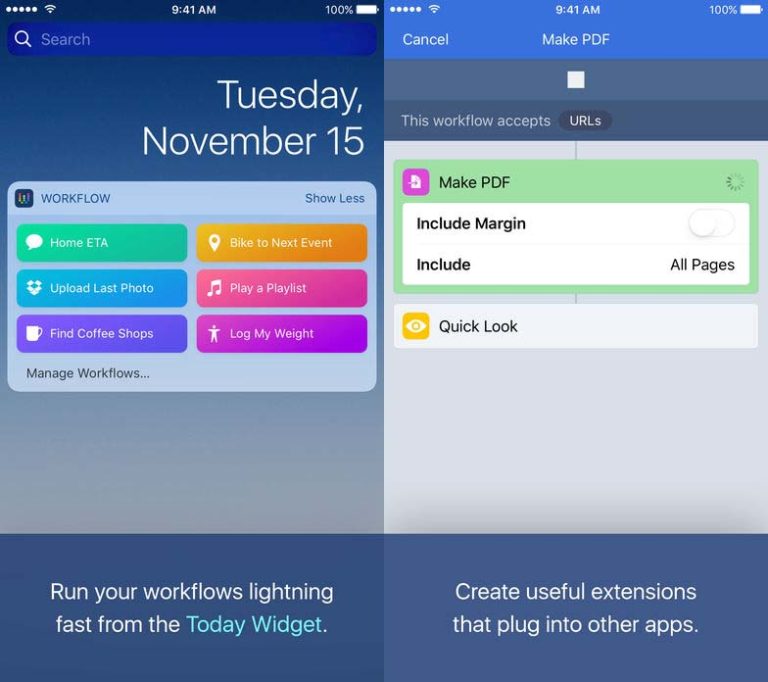 แอป Workflow จาก Apple ได้อัปเดตเพิ่มความสามารถใหม่ พร้อมปรับให้รองรับ ...