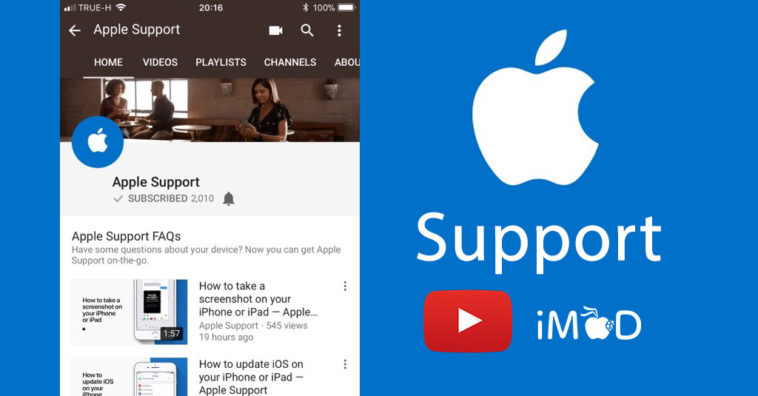 Apple Support Youtube Channel Cover