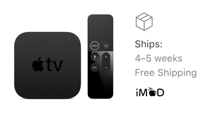 Apple Tv4k Ships