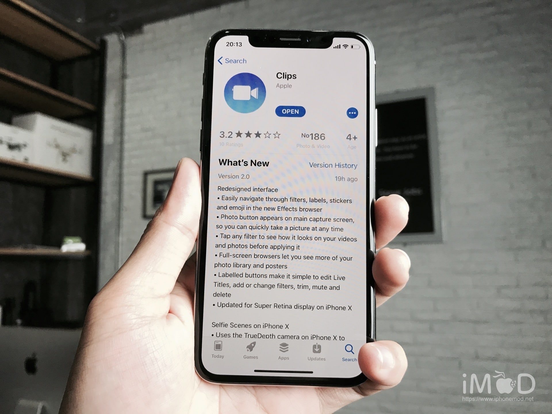 Apple อัปเดตแอป Clips มาพร้อม Selfie Scene (ฉากเซลฟี่) ถ่ายเซลฟี่ 360 องศา