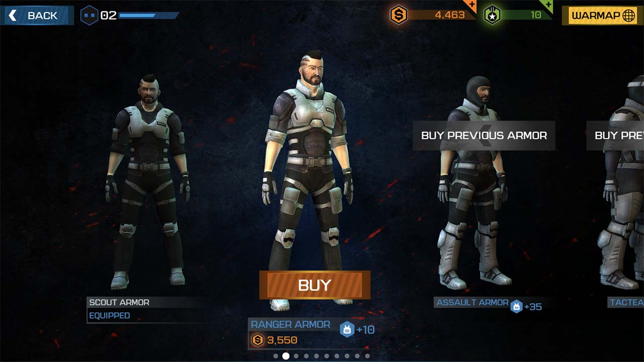 Game Overkill3 Armors